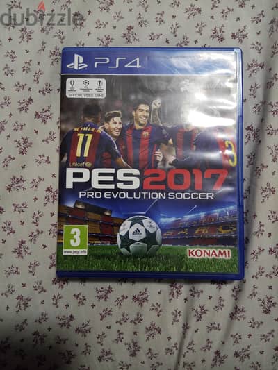 pes 2017 physical disc
