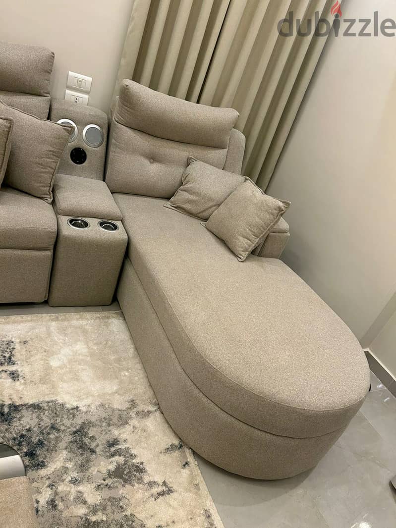 L-shaped sofa bed 2