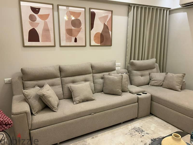 L-shaped sofa bed 3