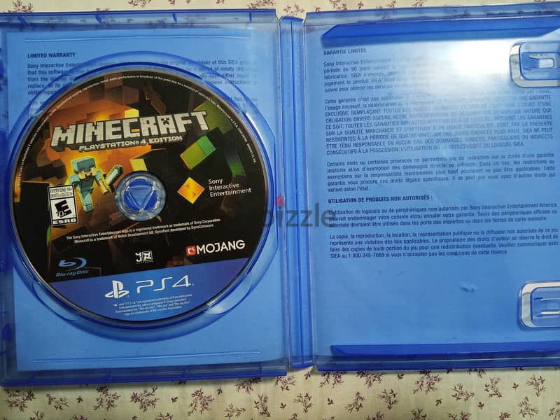 Minecraft Ps4 edition 1