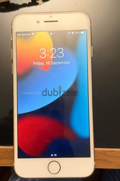 ابل - ايفون 8 iphone مساحة 64 جيجا روز جولد كسر زيرو اصلي
