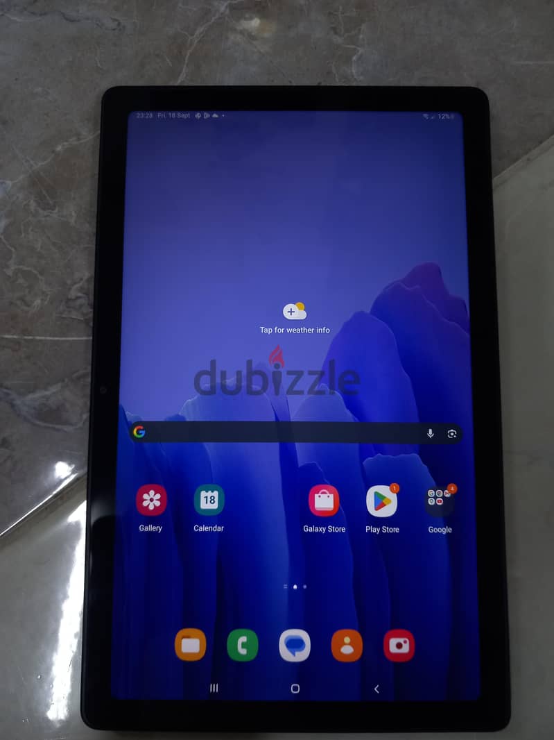 tab a7 used like new 1