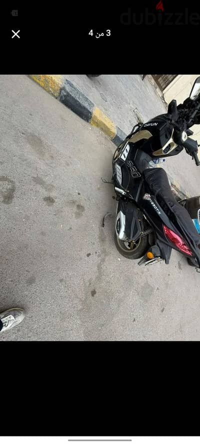 اسكوتر دايون tx250cc  سبب بيع دواعي سفر