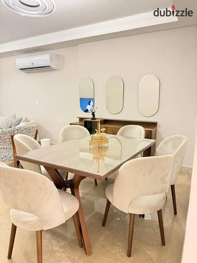 شقة مفروشة للايجار فى زد ويست الشيخ زايد فيو لاند سكيب Furnished Apartment For Rent - Zed West El Sheikh Zayed