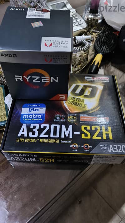 Amd 2200g + a320 s2h