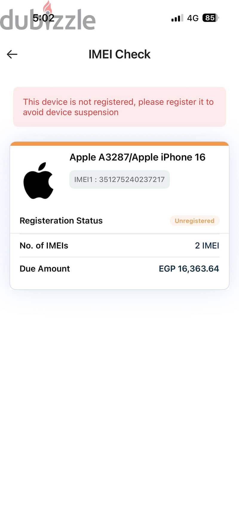 iPhone 16 Battery 100% 256G Black 3