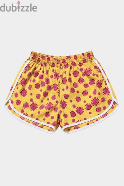 Cute floral hot shorts