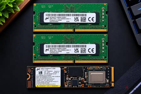 SSD M2 and Ram