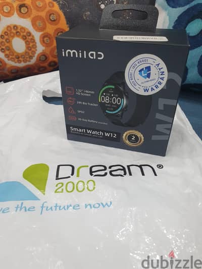 Smart Watch imilab W12 New جديدة بدون إستخدام نهائي