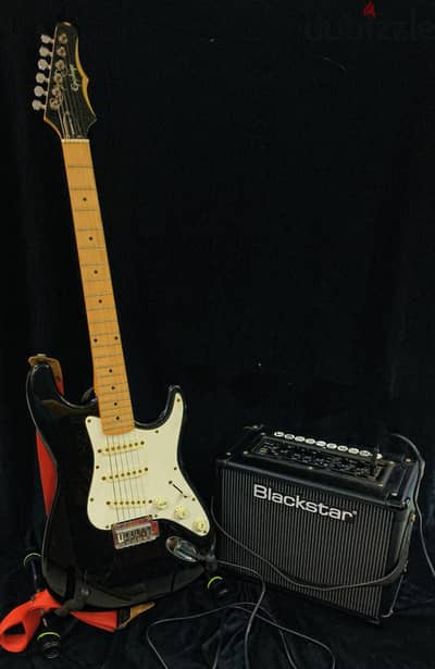 جيتار إبيفون كوري S-310 + أمبليفاير Blackstar + مشتملات كاملة