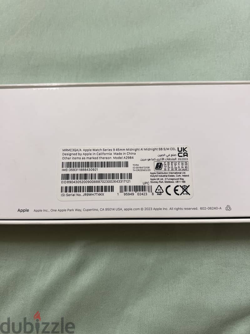 Apple Watch Series 9 45mm Gps & Cellular 1