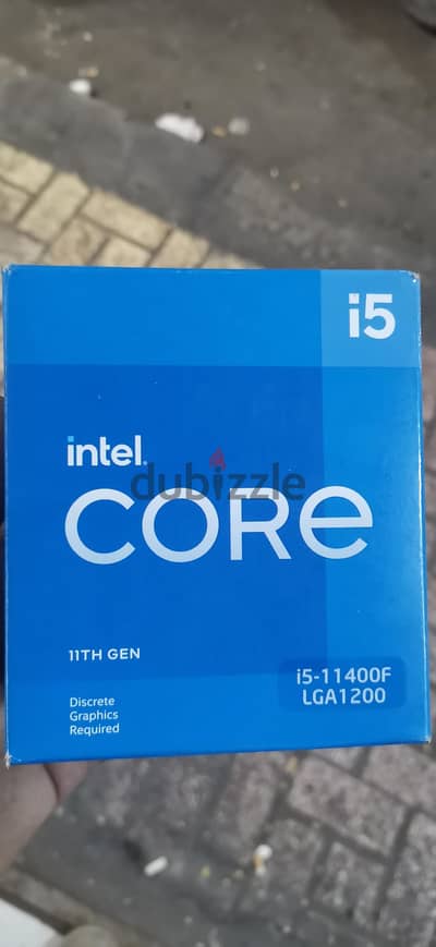 Intel-Core i5-11400F 6 Core/12 Threads 2.6 GHz