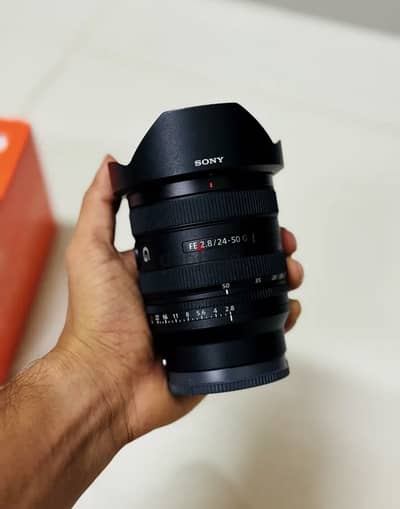 Sony 24-50mm G F2.8 lens, like new
