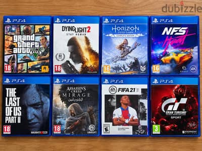 PS4 Games / PS5 Games