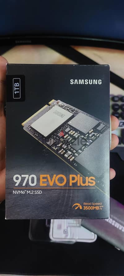 ssd nvme 1tb samsung  plus كسر زيرو استخدام شخصي