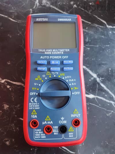 أفوميتر/ multimeter وارد المانيا AstroAI DM6000AR (True-RMS 6000)