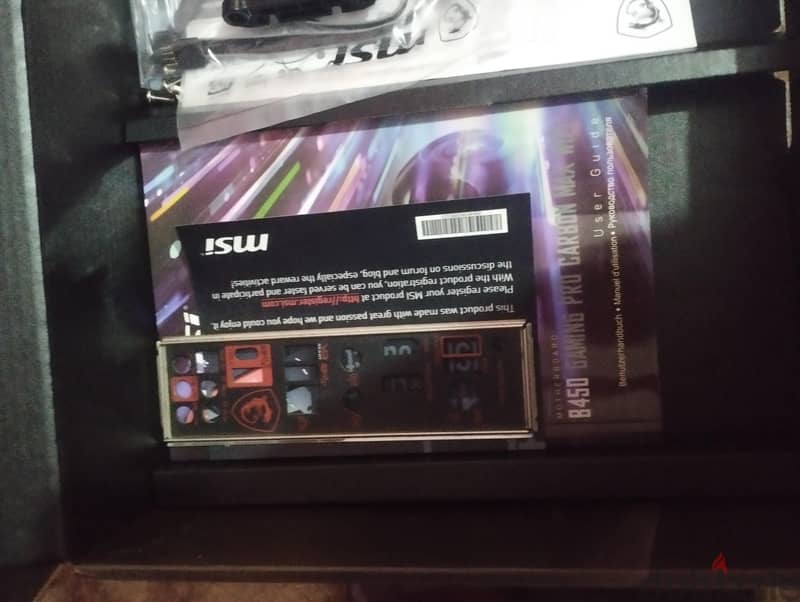 msi b450 pro carboun max wifi 3