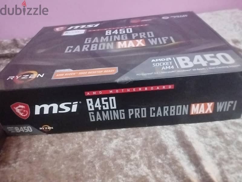 msi b450 pro carboun max wifi 4