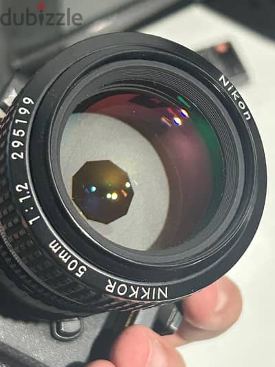 Nikon 50mm f/1.2 AI-S Vintage Lens – F Mount + Sony E Adapter