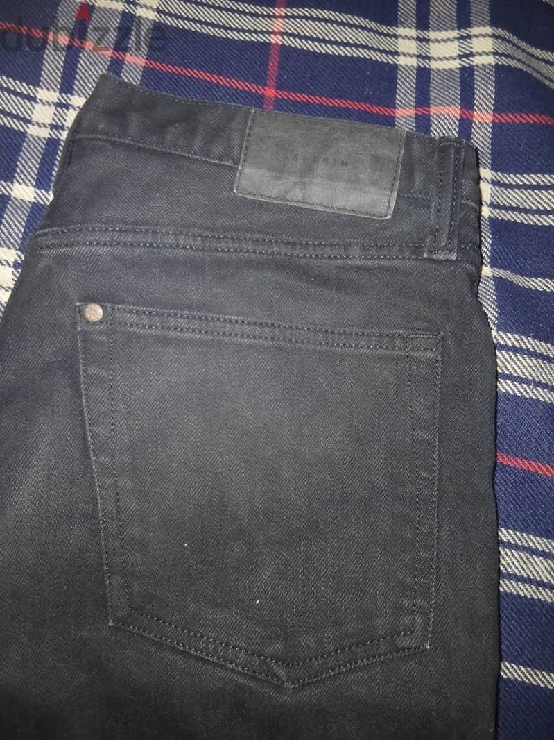 jeans H&M denim black slime 3