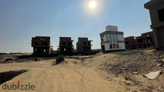 Ready-Built Twin House in Green Belt 6th of October