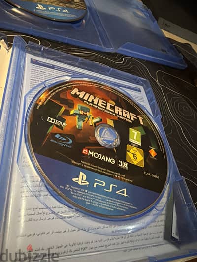 Minecraft ps4 used like new