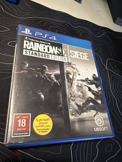 Rainbow six siege used like new