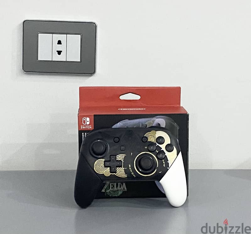 Nintendo switch and a pro controller 3