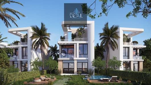 Fully finished townhouse in New Cairo, near Suez Road, Mohamed Naguib Axis, Al Rehab & Madinaty — a prime spot for living or investment!