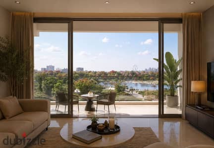 Fully finished apartment with air conditioners for sale, featuring an open landscape view at an unbeatable price, including the club and parking, in t