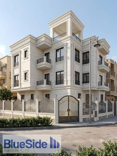 Apartment 130m for sale in the National Defense Compound, corner villa, second number from the Island Axis, immediate delivery