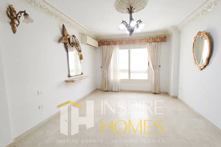 Apartment for Rent in Smouha Steps from Fawzy Moaz with Open View – Unfurnished