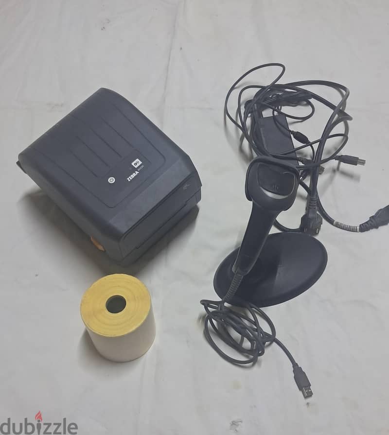 Zebra ZD 220 + scanner 3