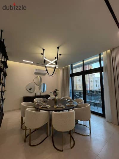 Finished apartment for sale in front of Madinaty returns in dollars minutes from Rehab and Mountain View Hyde Park
