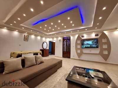 Furnished, air-conditioned hotel-style apartment next to City Stars, available for daily and monthly rent for families. Excellent location in Nasr Cit