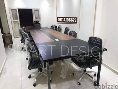 ترابيزة اجتماعات مودرن خشب mdf اسباني - طاولة اجتماعات - meeting table