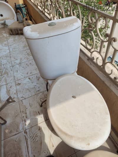 Ideal standard toilet and sink   ايديال استاندرد كابنيه و حوض