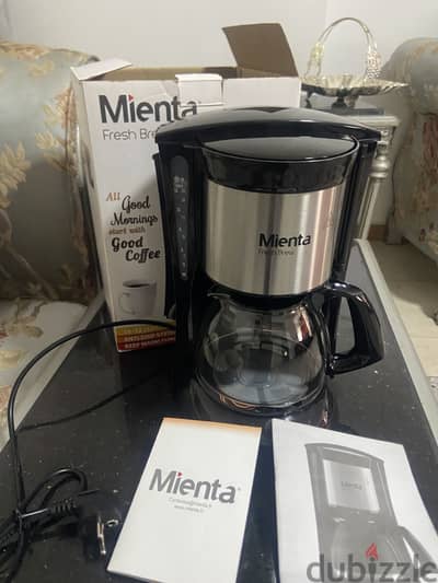 ماكينه قهوه mienta لن تستخدم
