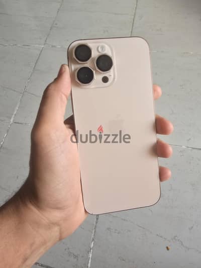 iPhone 16 Pro Max 256 معفي ضرايب مغير شاشه اصليه خلع