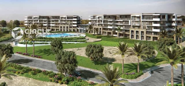 شقة ١١٤م نصف مفروشة بالمطبخ والتكييفات للبيع في كمبوند أب تاون كايرو Uptown Cairo المقطم بالقرب من القاهرة الجديدة New Cairo