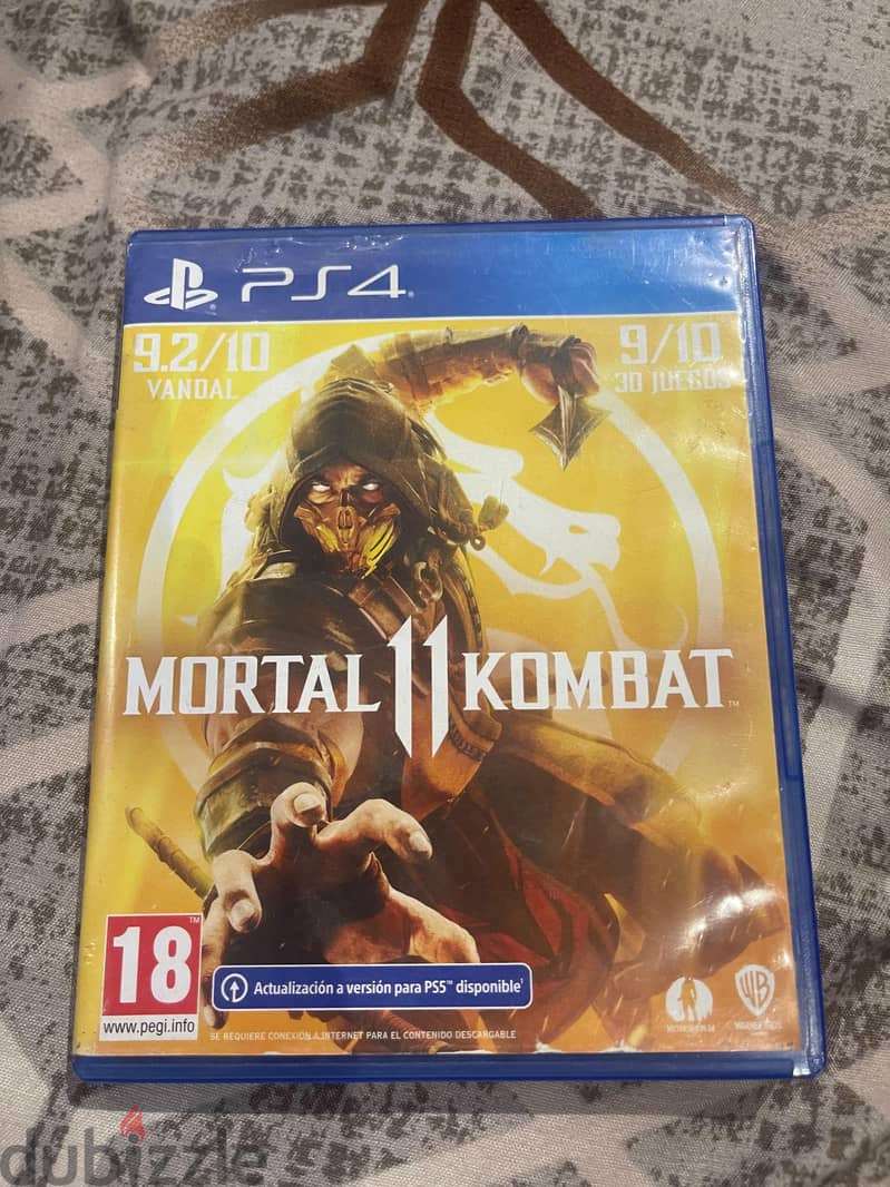mortal II kombat ps4 1