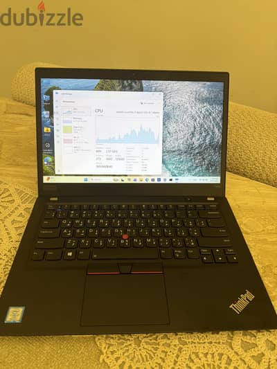 بحالة ممتازة بدون أي خدوش أو علامات استخدام  Lenovo ThinkPad T490s