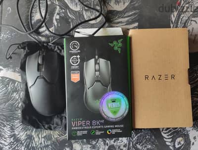 Razer Viper 8khz gaming mouse - ماوس جيمينج ريزر