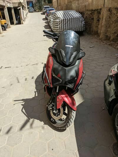 keeway maximus 200i ينزين انجيكشن