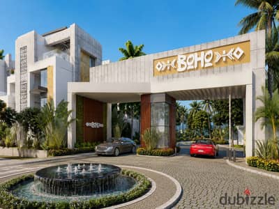 Delivery Within 6 Months, 2-Bedroom Garden Chalet for Sale with Sea View, Fully Finished in Ain Sokhna, Your Investment Ready from Day One