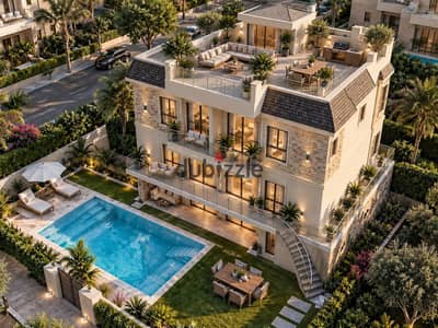 استثمار مضمون امتلك توين هاوس 275 م + جاردن 110 م باطول فتره سداد في كمبوند THE GEE في زايدالجديده مدخل 1 منطقه راقيه جدا بجوار بفيلري هيلز