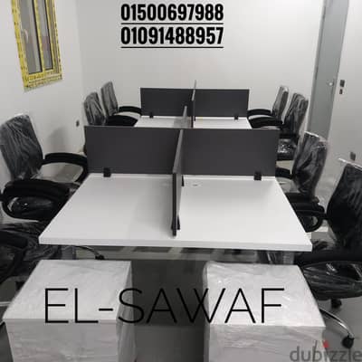 خلية عمل-ورك ستيشن- بارتيشن موظفين-اثاث مكتبي- work station- partiton