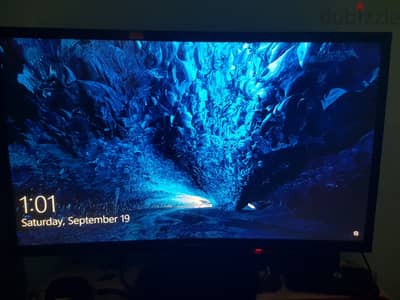 شاشة سامسونج 24 inch full hd 1920X1080 curved كيرف 60hz