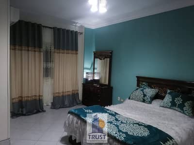 Furnished hotel apartment – Ground floor with private entrance – Sheikh Zayed, District 8