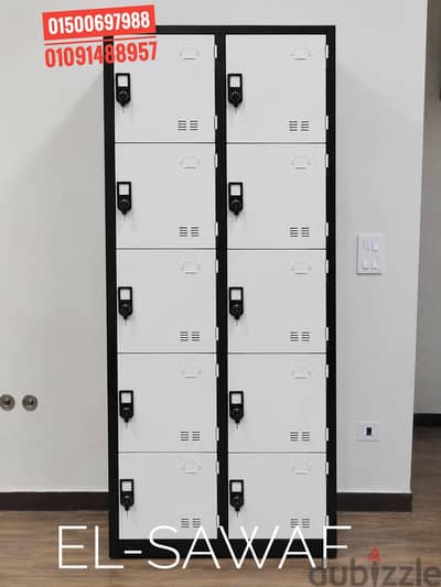 لوكر معدن صاج محمل مستورد _ دولاب _ وحدات_ دهان اليكتروستاتيك _ locker